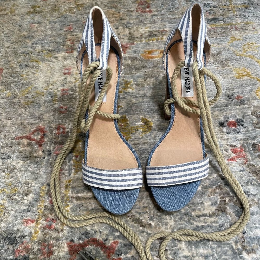 Steve Madden nautical heels